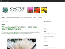 Tablet Screenshot of cactus-succulent.com